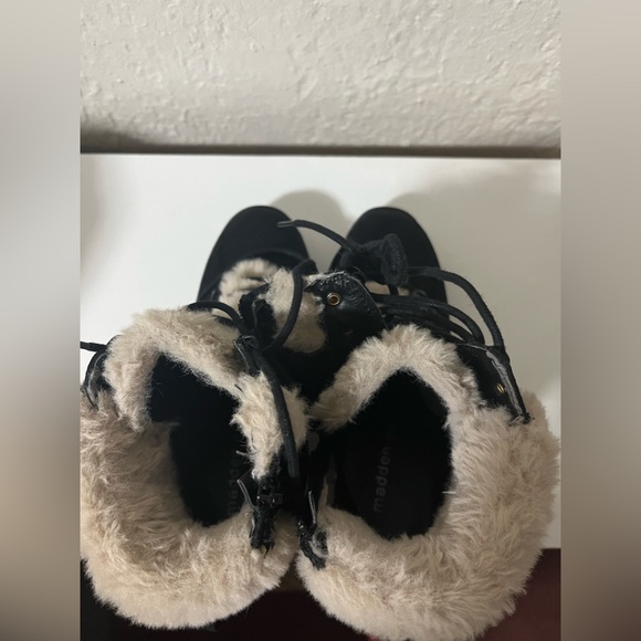 Madden Girl Black Boots - Picture 10 of 11